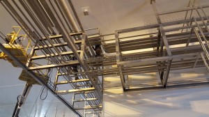Mechanical pipe rack assembly