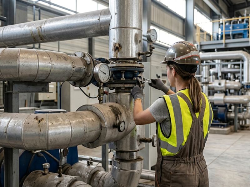 Mantenimiento de instalaciones industriales de alimentación en Valencia

