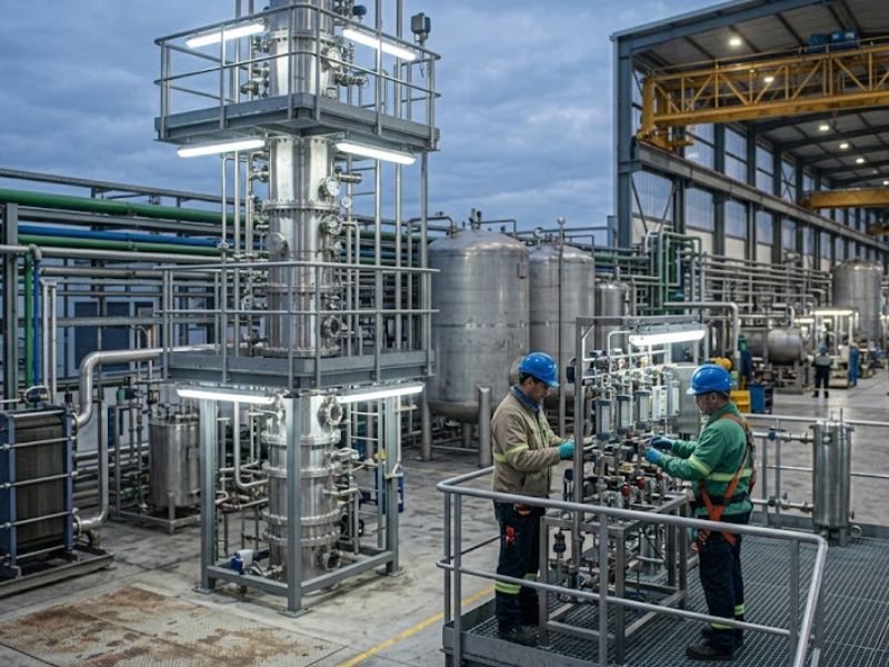 Mantenimiento de instalaciones industriales de química para Valencia