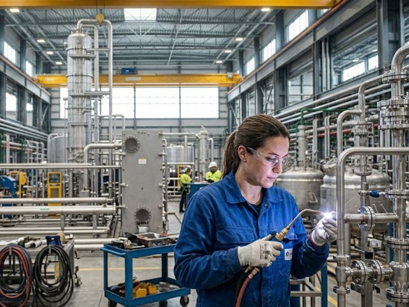 Servicios de soldadura industrial en Valencia