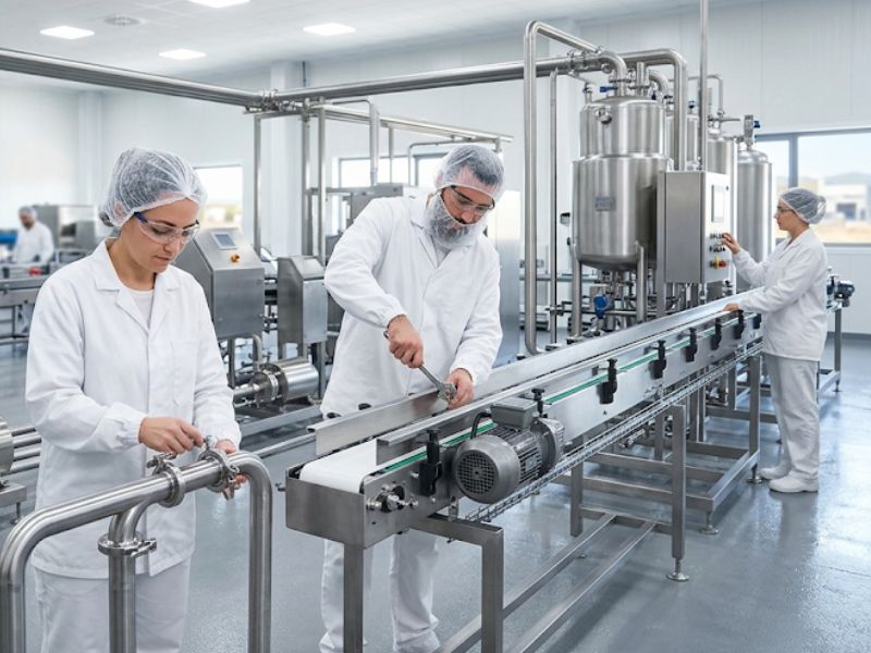 Montaje de instalaciones para alimentación en Valencia