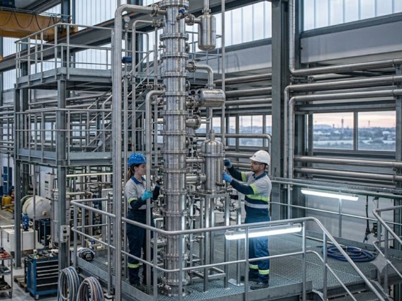 Mantenimiento de instalaciones industriales de química para Valencia