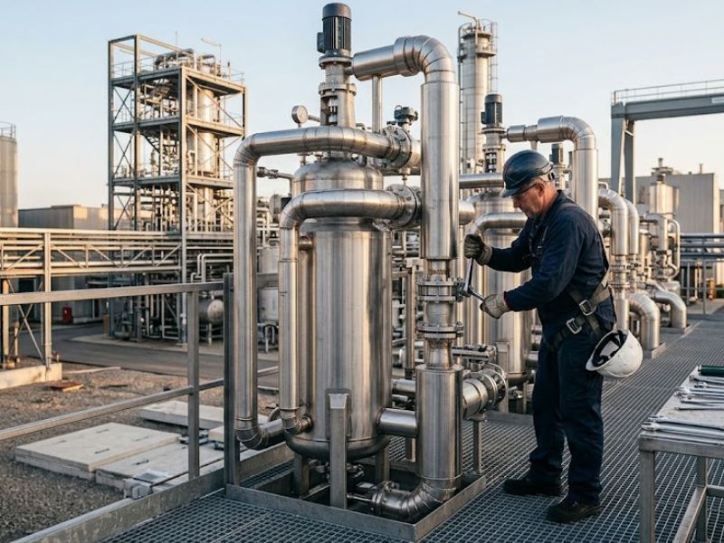 Especialistas en el montaje de instalaciones de acero inoxidable en Valencia